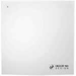 Unelvent - a�rateur extra - plat design, 80 m3 / h, 10, 7w, clapet anti - retour, d 100 mm (401446)