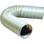 Unelvent - gaine galvanis�e - semi rigide - diam�tre 160 mm - 3 m�tres