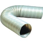 Unelvent - gaine semi - rigide aluminium, classement m0, d 160 mm, longueur 3 m (820194)