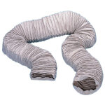 Unelvent ? gaine vmc souple pvc renforc�e 90 x 45 mm ? longueur 6 m ? pour syst�mes de ventilation ? ...