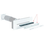 Unelvent - manchon pvc pour liaison entre coffre de volet roulant et entr�e d'air ec - n / ec - u (897671) ...