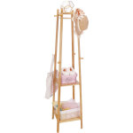 Portant vtement en bambou sur pieds - porte - manteaux - avec 8 crochets - vestiaire d'entre tagre ...