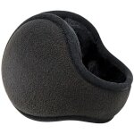 Uni pliable over - ear - hiver - cache - oreilles, noir