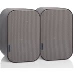 Uni20, ensemble de 2 enceintes passives, enceinte hifi 2 voies, 10 - 40 watts, support mural avec articulation ...
