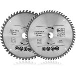 Union - 250 x 30 mm , lame de scie circulaire en m�tal dur 48t & 60t tct sah , al�sage pour bois naturel ...