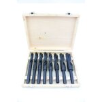 Union - foret hss forgeron , 8pcs forets hlicodaux en acier tremp , lot de 14 - 25mm hss forets hss ...
