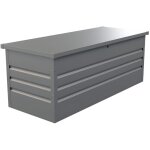 Vente - unique - coffre de rangement de jardin en acier galvanis gris - 582l - tomaso