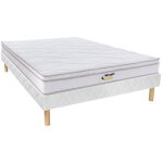 Ensemble 140 x 190 cm sommier + matelas ressorts 3 zones et mémoire de forme ép. 20cm - wolkentanz de ... Ensemble 140 x 190 cm sommier + matelas ressorts 3 zones et mémoire de forme ép. 20cm - wolkentanz de ...