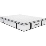 Vente - unique - matelas 140 x 190 cm anti - feu ressorts ensach�s et surmatelas int�gr� �p. 28cm - delice ...