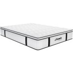Vente - unique - matelas 160 x 200 cm anti - feu ressorts ensach�s et surmatelas int�gr� �p. 28cm - delice ...