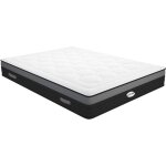Vente - unique - matelas 160 x 200 cm hybride ressorts ensach�s 7 zones et m�moire de forme �p. 25cm ...