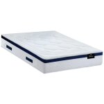 Vente - unique - matelas 160 x 200 cm hybride ressorts ensach�s 7 zones et m�moire de forme �p. 30cm ...