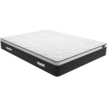 Vente - unique - matelas 160 x 200 cm hybride ressorts ensach�s et m�moire de forme �p. 25cm - astria ...