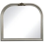 Vente - unique - miroir en bois de paulownia - l. 90 x h. 81 cm - argenté - izey Vente - unique - miroir en bois de paulownia - l. 90 x h. 81 cm - argenté - izey
