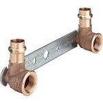 Unit� de montage sanpress 308681 15 mm x rp 2000 / 2 x 150 mm, bronze � canon ou silicium, sc - contur ...