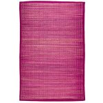 United - tapis en jonc de mer fuchsia 70x110