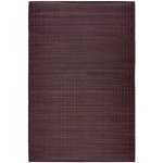 United - tapis en jonc de mer marron / violet 70x110