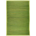 United - tapis en jonc de mer vert 70x110