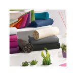 Univers d ? cor - drap housse 57 fils / cm� toutes dimensions - couleur: rouge - taille de drap housse: ...