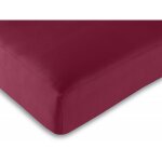 Univers d ? cor - drap housse rouge 140 x 190 cm / 100% coton / 57 fils / cm² Univers d ? cor - drap housse rouge 140 x 190 cm / 100% coton / 57 fils / cm²