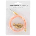 Ensemble de thermocouple universel pour gaz de 600 mm (5 accessoires) thermocouples, bougies et electrodes ...