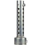 Universal pot d'chappement de moto db killer silencieux silencieux baffle insert (argent)(42mm)
