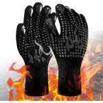 Universels xl gants barbecue, r�sistants � la chaleur 500 � f (260 � c) cuisine four, avec silicone antid�rapa ...