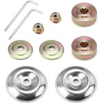 Universelle kit fixation �crou lame bo�te, t�te de d�broussailleuse universelle accessoires, 10 morceaux ...