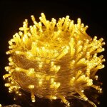 Uping guirlande lumineuse exterieure 100m 600 led guirlande lumineuse sapin de noel lumiere sapin led ...