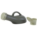 Urinoir homme femme portable unisexe: pistolet urinal avec bouchon poignee bouteille urinoire pipi pissoir ...