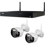 Grothe - kit vido ip wi - fi avec enregistreur + 2 camras tubulaires urmet