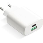 Usb c rapide chargeur gan, 30w 2 - ports usbc usba prise mural type c secteur adaptateur alimentation ...