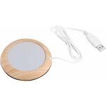 Usb isolation coasters creative grain tasse chaleur boisson tasse mat rchauffeur bureau th lait caf ...