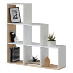 Usinestreet - calicosy - biblioth�que escalier 6 cases step - h110 cm