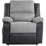 Usinestreet - relaxxo - fauteuil de relaxation releveur lectrique 1 place microfibre et simili leo - ...