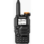 Uv - k5 walkie talkiest, vhf / uhf fm walkie talkies, avec oreillette et usb base de chargement, metteur ...