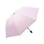 Uv umbrella outdoor umbrella parapluie de voyage parasol automatique fille triple paissi vinyle crme ...