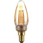 V - tac - ampoule led e14 2w filament de bougie ambre art 1800k