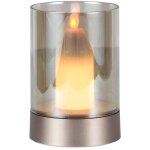 V - tac - bougie de table led 2 w, batterie 2 400 mah, rechargeable par usb, blanc chaud, dor�