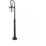V - tac - lampadaire led avec douille e27 (max. 60 w) couleur noire h : 136 cm ip44