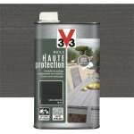 V33 - huile bois ext�rieur haute protection opaque gris ardoise 1l