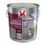 V33 lasure haute protection les couleurs 8 ans poivre satin 2. 5 l