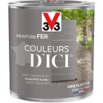 Peinture fer extrieur couleurs d'ici v33 gris flott velours 0, 5l