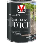 V33 - peinture fer ext�rieur couleurs d'ici� noir profond velours 1, 5l