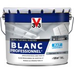 V33 - peinture intrieure blanc professionnel blanc mat 10l