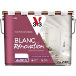 Peinture int�rieure blanc r�novation� v33 blanc velours 5l