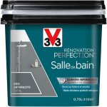 V33 - peinture salle de bain r�novation perfection� gris anthracite satin 0, 75l