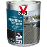 V33 - saturateur rénovation terrasses anthracite 1l V33 - saturateur rénovation terrasses anthracite 1l