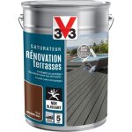 V33 - saturateur rénovation terrasses teck mat 5l V33 - saturateur rénovation terrasses teck mat 5l