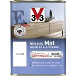 V33 - vernis intrieur meubles et boiseries incolore mat 2, 5l